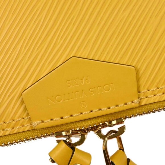 Louis Vuitton Yellow Epi Alma Mini Chain Shoulder Bag M53119 SN1168 115722 - Picture 4 of 10